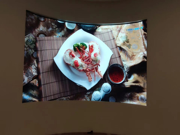 广平室内P2.5弧形LED屏